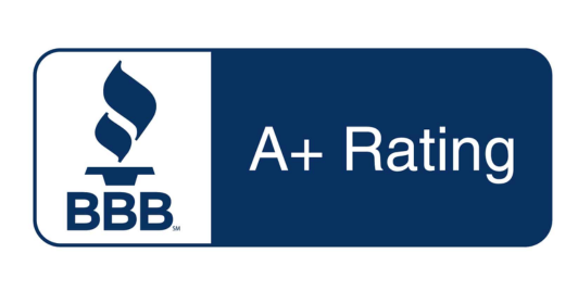 Better Business Bureau A+ Rating Logo for Top-Rated Mold Remediation Service in Charlotte, NC.